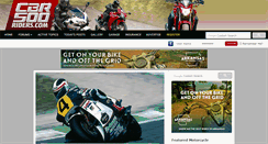 Desktop Screenshot of cbr500riders.com